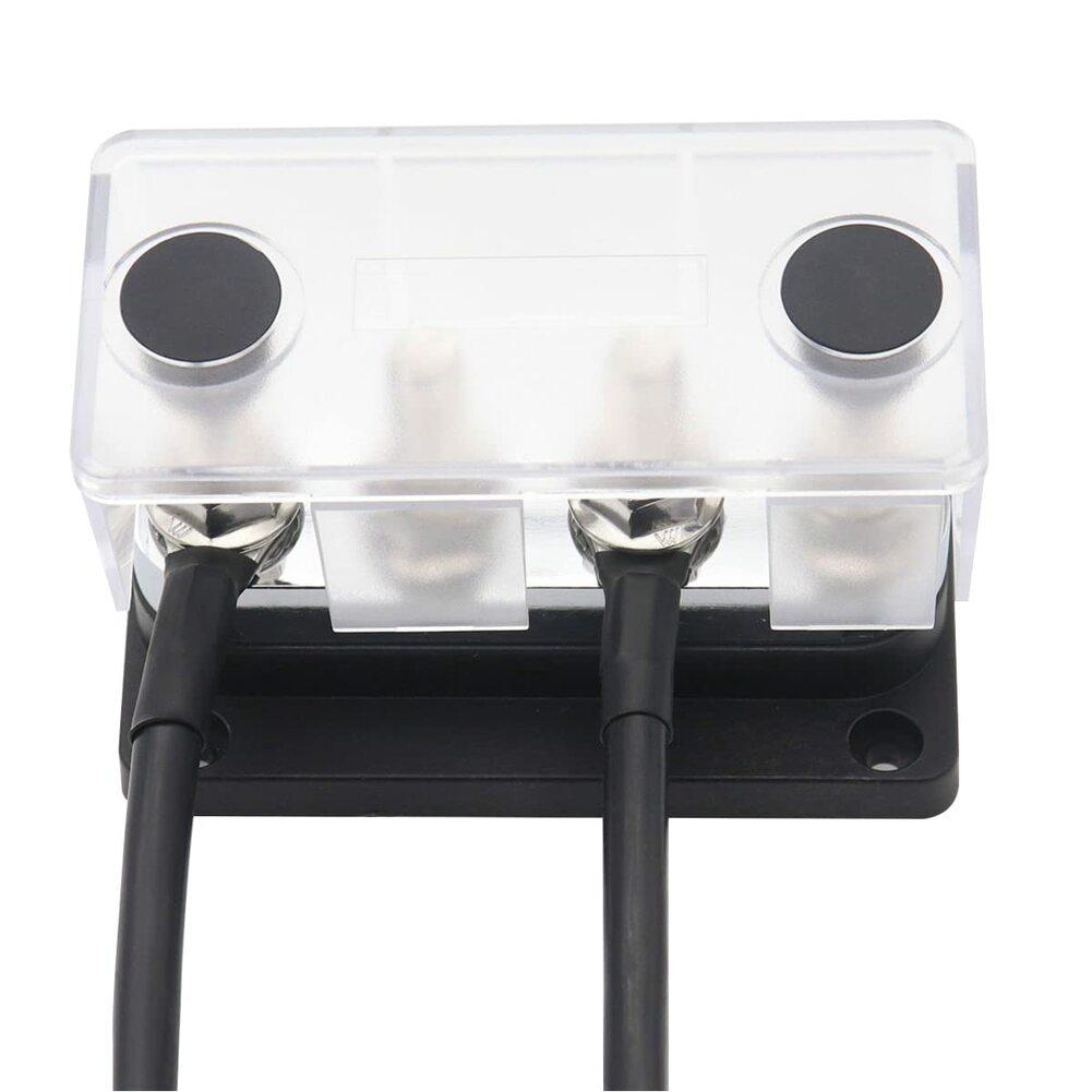 Battery Terminal Block Flexible Wiring Design 102*50*68mm 600A Distribution Block Compatible With 12-48V DC Systems