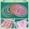 100 Pezzi 26cm Regali Sacchetto Rotondo in Organza Elemento in Garza Sacchetto Coulissato Sacchetti per Gioielli Bomboniere Matrimonio e Sacchetti per Festa di Matrimonio