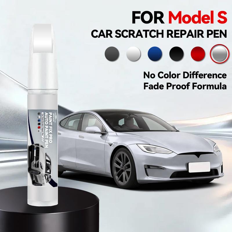 Exclusive Dedicated Vehicle For Tesla Model S Car Scratch Paint Pen Deep Scratch Repair Removal White Black Red Silver blue grey