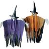 Hanging Ghost Decoration - AIMOONSA - 105 X 85 Cm - Plastic and Foam Skeleton - Non-woven Fabric - Flexible Arms