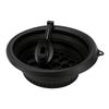 Silicone Ice Bath Bowl with Built In Ice Grid Ventilation Tube Foldable Face Ice Silicone Bowl for Skincare Black
