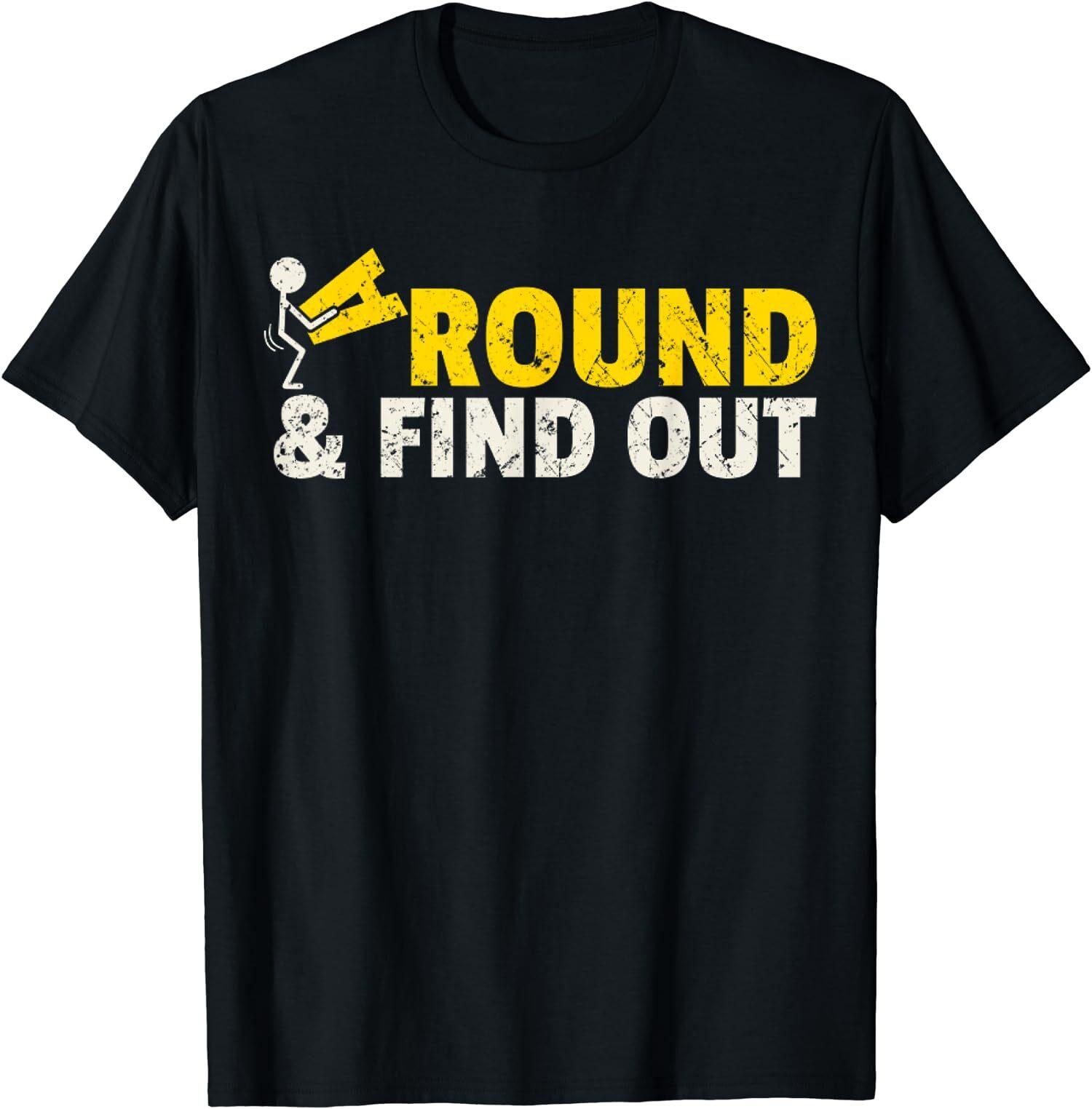 NEW LIMITED Vintage F Around And Find Out Yellow T-Shirt XXL