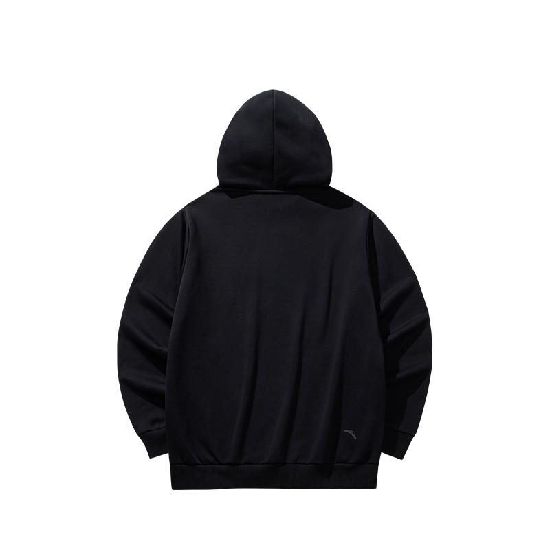 Anta Loose Casual Soft Letter Hoodie Men hoodies 152541701N-2