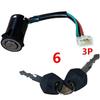 Kids Electric Toy Car Power Switch Wear Resistant Black Key Switch Universal Fit for Children Ride On Car Repair Parts