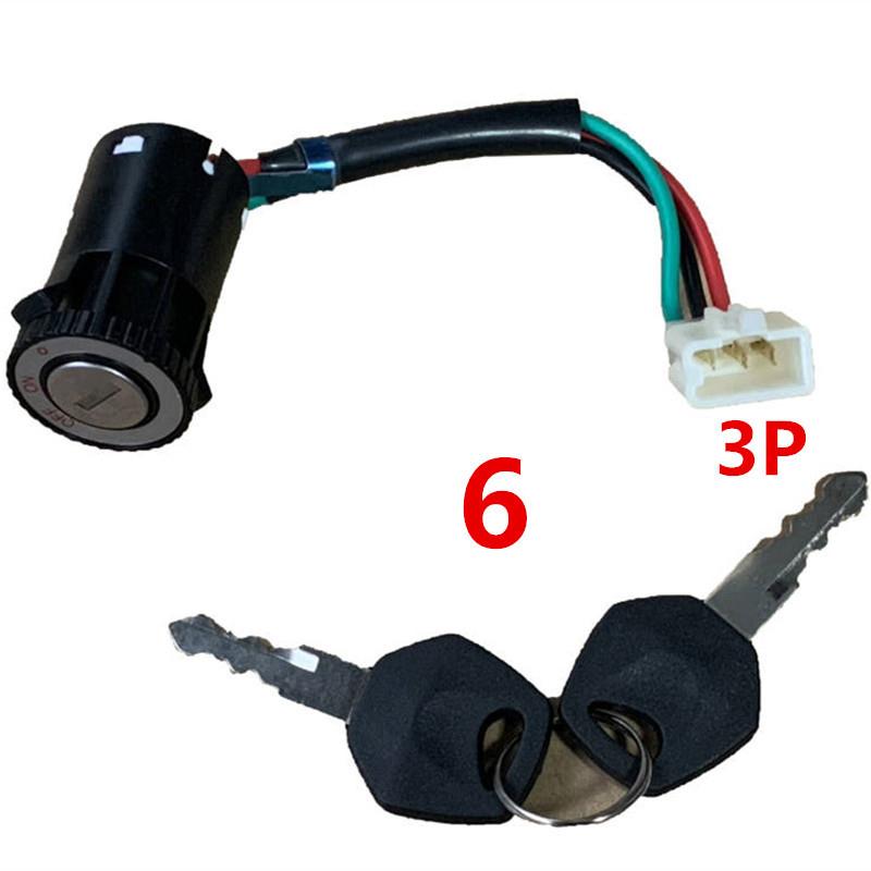 Kids Electric Toy Car Power Switch Wear Resistant Black Key Switch Universal Fit for Children Ride On Car Repair Parts