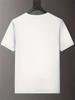 Casual Loose-Fit Men's T-Shirt with Ch!o Letter Print, Simple and Stylish Top