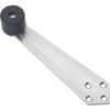 90° Stainless Steel Door Holder Stopper with Rubber Buffer for Bathroom & Hotel