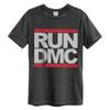 T-shirt Amplifié Run DmC Logo Adulte Unisexe XL Charbon