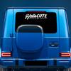 Auto Front Rear Windshields Car Stickers Vinyl Film PVC Waterproof Vehicles Stickers Exterior Car Accessories Decoration