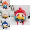 Cute Pvc Shell Backpack For Boys And Girls Featuring Fun Cartoon Car Design
