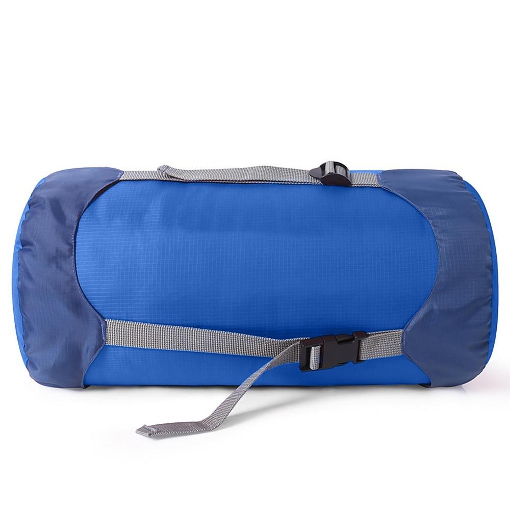 Durable Polyester Compression Stuff Sack Lightweight Waterproof Ultralight Storage Bag Sleeping Bag Storage Sack Hiking