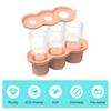 Silicone Ice Mold Cylinder Ice Cube Tray for 20-40oz Tumbler Cup with Lid Hollow Shape Stackable Easy