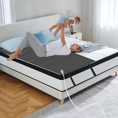 Uzemňovacia podložka do postele, Uzemňovacia matracová zásuvka na zlepšenie spánku, Zemná podložka Vodivá uhlíková koženková terapia uzemnenia (27" x 78"/69*198cm)