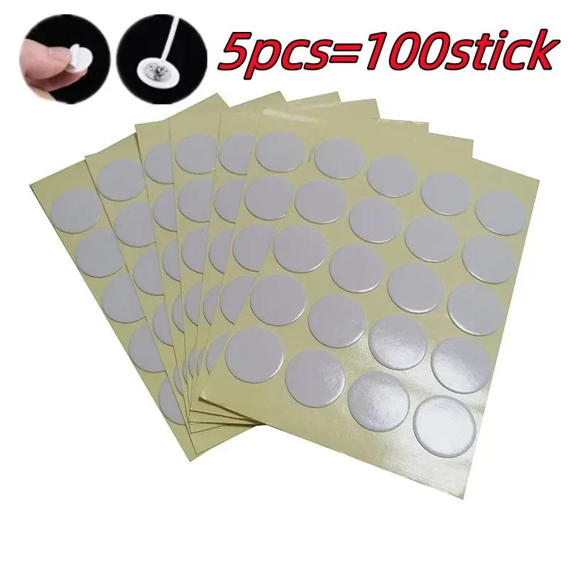 100 Pezzi Stoppini per Candele in Cotone Puro Senza Fumo Fai da Te Anima in Cera Anima in Cotone Intrecciata Linea di Cera per Lampade a Cherosene per Candele da Te Light Candele Galleggianti