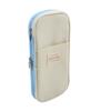 Cute Canvas Pencil Case Student Color Block Stationery Storage Bag Multifunctional Large Capacity Pen Bag Organizer Pouch