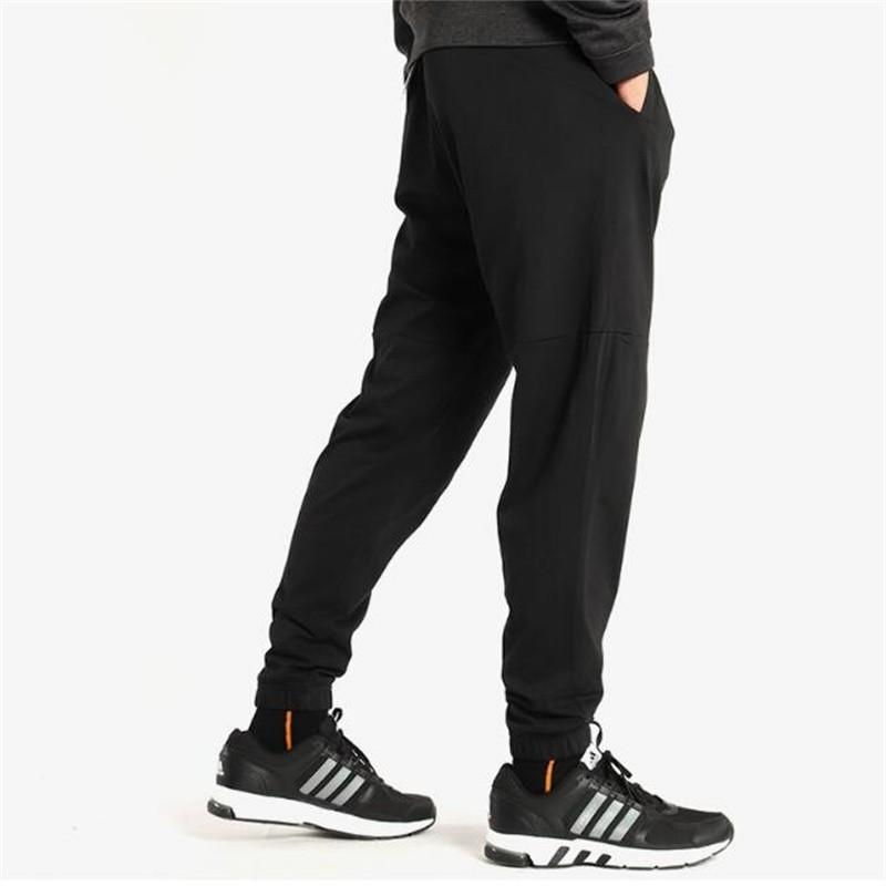 adidas Large Logo Knit Casual Pants Men Bottoms Black B47217