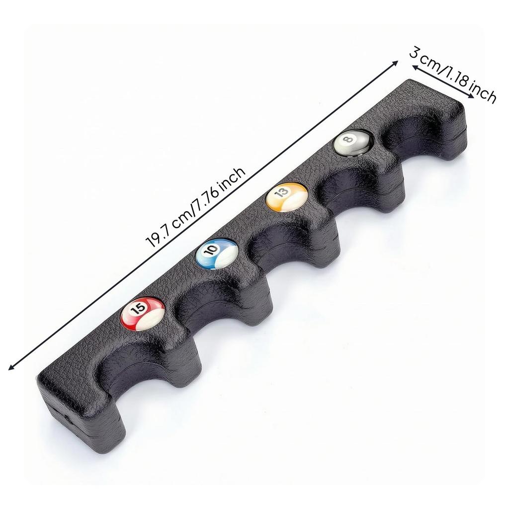 Billiard Cue Holder Textured Pool Stick Sturdy for Game Room