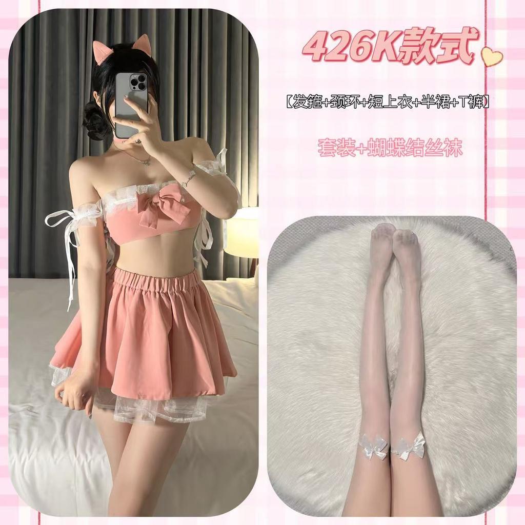 New sex lingerie pure desire cat maid suit sexy uniform cute temptation sleeping clothes