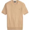 Polo SS26 Crew Neck Short Sleeve Ribbed Hem Cotton Knit Men Tops 710B13892-003