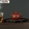 220ml Traditionelle Yixing Lila Ton Teekannen Künstlerhandgefertigt Xishi Kanne Roher Ton Roter Abhang Tonkrug Chinesisches Zisha Teegeschirr