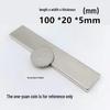 N52 Super Strong Neodymium Iron Boron Magnet, Rectangular 25x30x100mm, Permanent Magnetic Steel Sheet.