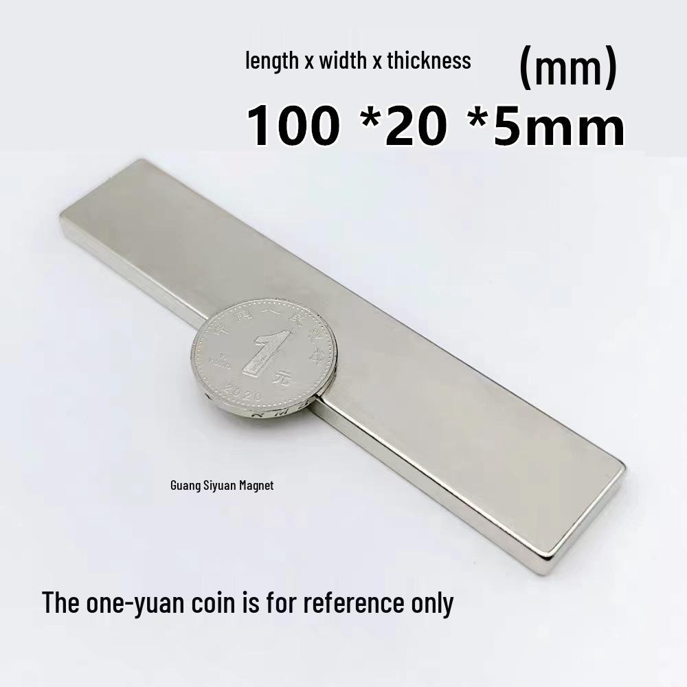 N52 Super Strong Neodymium Iron Boron Magnet, Rectangular 25x30x100mm, Permanent Magnetic Steel Sheet.
