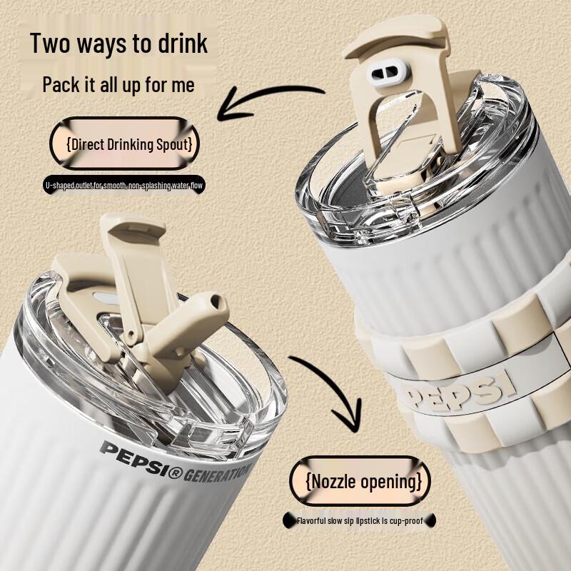 Pepsi Cola Stripe 316 Stainless Steel Vacuum Flask