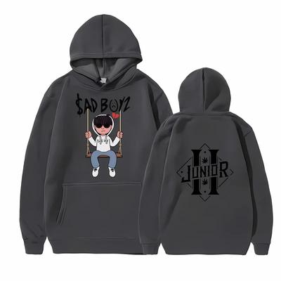 Sad Boyz Junior Hoodie Herfst Winter Heren Katoen Pullover Hoodie Warm Oversized Los Lang Mannelijk High Street Harajuku Hoodies2024