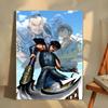 Anime K-Kingdom Poster  Self-adhesive Art Waterproof Paper Sticker Coffee House Bar Room Wall Decor