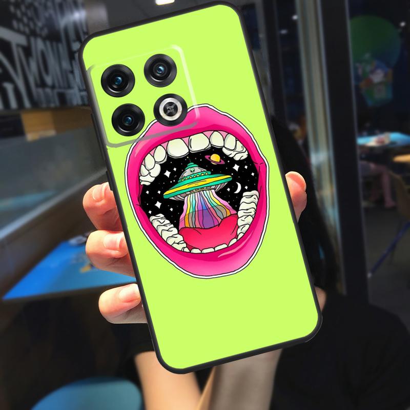 Aesthetic Alien Funda For OnePlus 13 12 R 11 9 10 Pro 8T 9RT 10T OnePlus Nord 4 CE 2 3 Lite N30 N20 Case