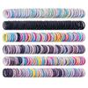 500pcs Polyester Hair Bands Candy Color Rubber Hair Bands Cute Elastic Hair Bands  Girls Kids