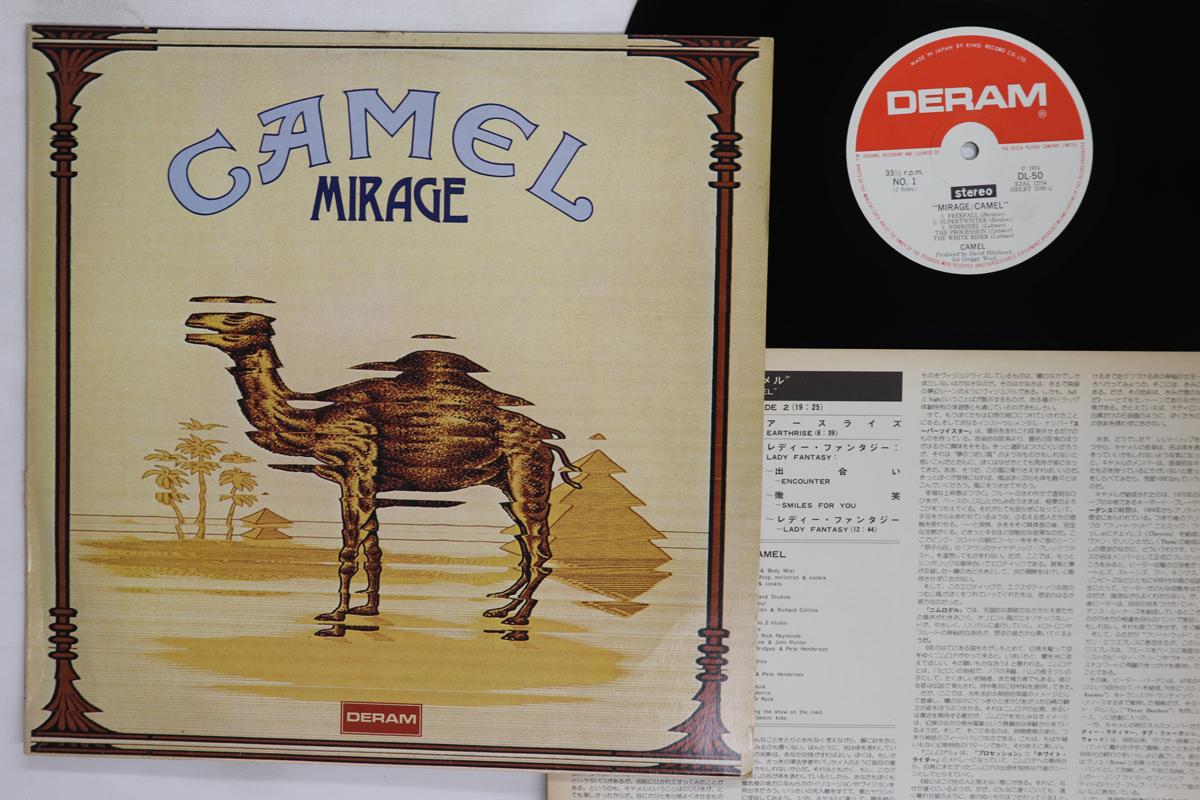 LP Record CAMEL  Mirage DL50 DREAM 1974 Japan Rock Used