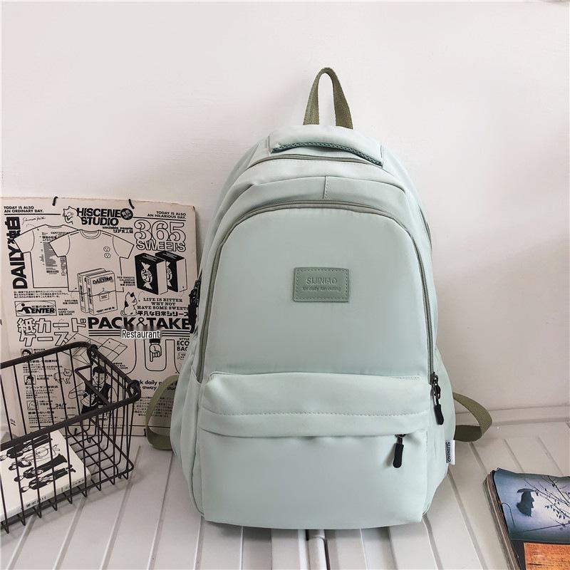 Fashionable Women's Large Capacity Casual Backpack for High School & Short Trips - Multifunctional Laptop Bookbag