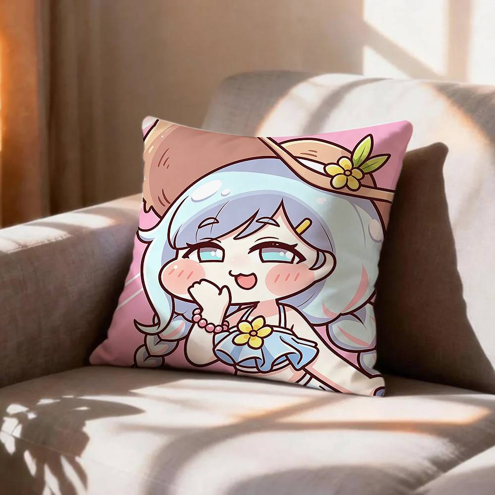LOVELY TTrickcal Chibi Go GGame   Pillow Case Pattern Printed Pillowcase For Living Room Sofa Cushion Cover