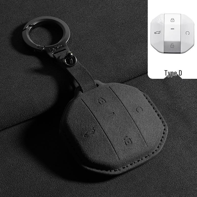 Jetour X70/X70Coupe/X90/X95 Premium Suede Key Case & Buckle