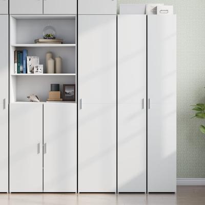 Vidaxl Hoher Schrank, Weiß, 40X42,5X185 Cm, Holzwerkstoff