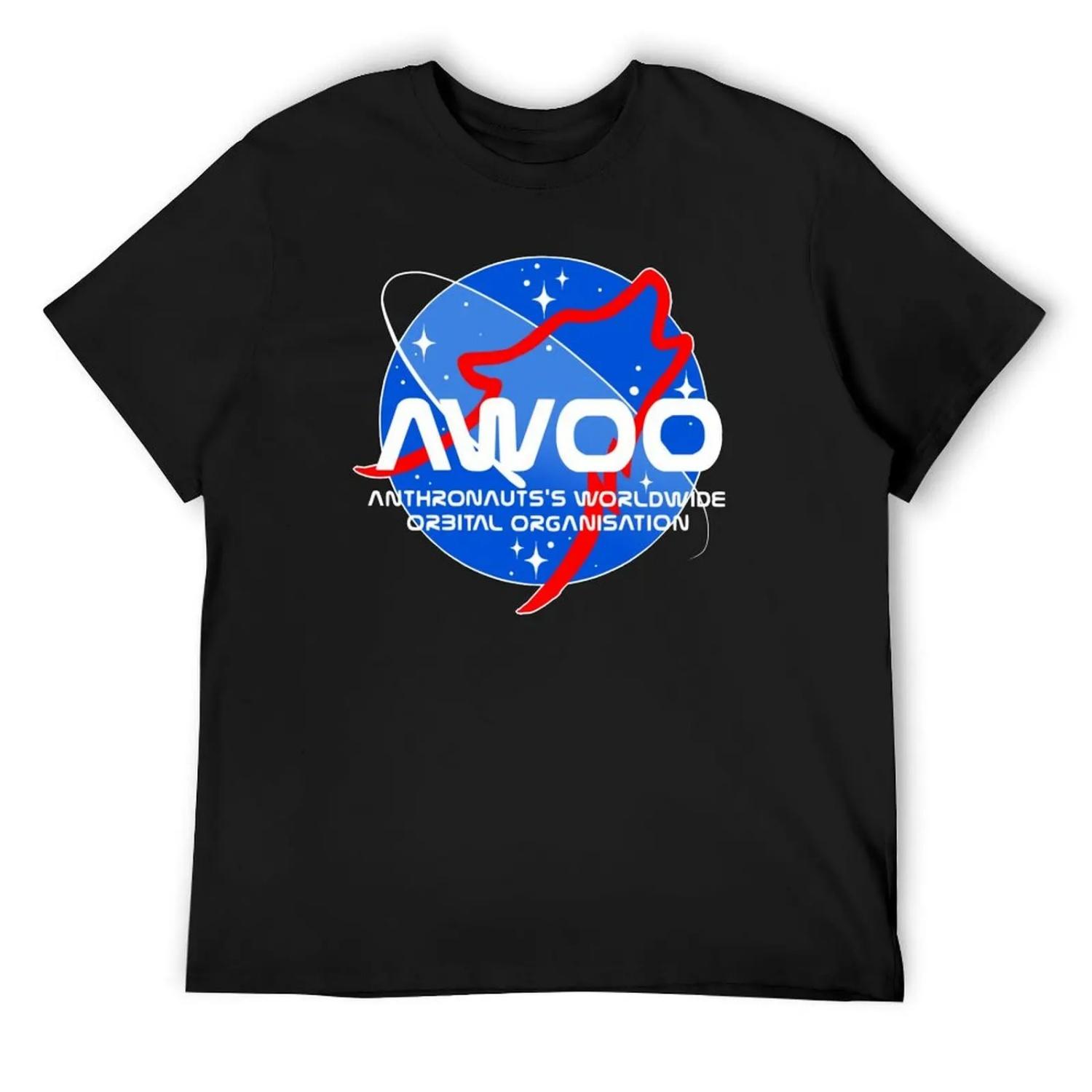 

awoo T-Shirt blue archive anime tshirt heavyweights mens shirts graphic tee XXXXXL чорний