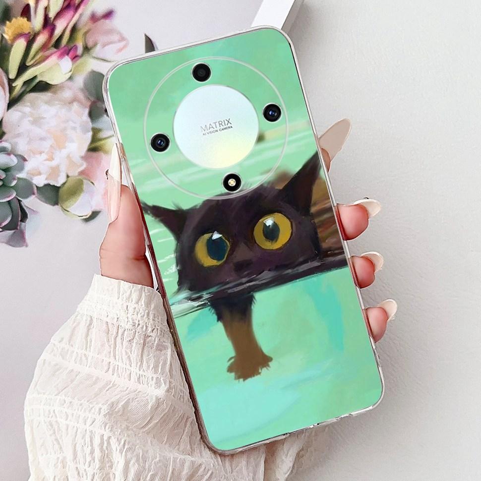 For Honor X9a 5G Case RMO-NX1 Beautiful Butterfly Soft Silicone Phone Cases For Honor X 9a X9a 2022 Back Cover Bumper 6.67"