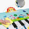 Kids Musical Carpet Baby Toddlers Fitness Keyboard Piano Mat Music Play Instrument Montessori Education Toys Gift for Girl Boy