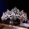 Bridal Wedding Elegant Crown Shiny Rhinestone Headdress