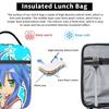 Tenna Deltarunes Game Thermal Lunch Bags Spacious It's TV Time Meal Container Thermal Carrier Tote Lunch Box Work  Open-air Food Bag