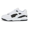 Puma Baskets unisexes Slipstream en cuir blanc et noir 387544-04