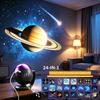 LED Night Light Galaxy Projector Starry Sky Ocean Festival Lamp for Room Decorative