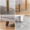 Anti Vibration Shock Absorbing Pads Table Sofa Bed Anti-Slip Fixing Mats Floor Protection Furniture Self Adhesive Mute Mat