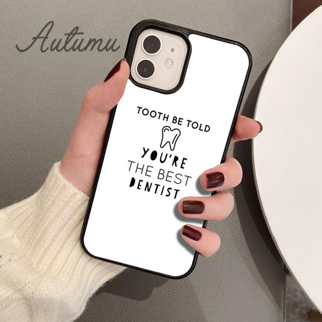 

Funny Dental Dentist Quotes Phone Case for iPhone 17 Air 15 16 11 12 13 14 Pro Max Plus coque Fundas Shell iPhone 13