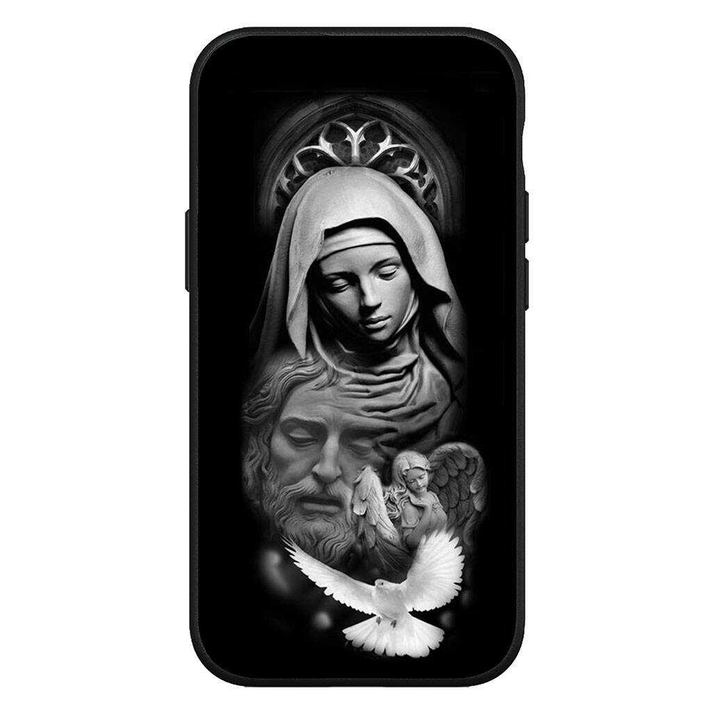 for iPhone 17 16 15 Xiaomi Poco F7 F8 X7 X6 C85 C75 C71 M8 Redmi Note 14 13 12 11 Pro Max 14C 13C A3 A4 Phone Case Wallpaper Virgen de Guadalupe Cover