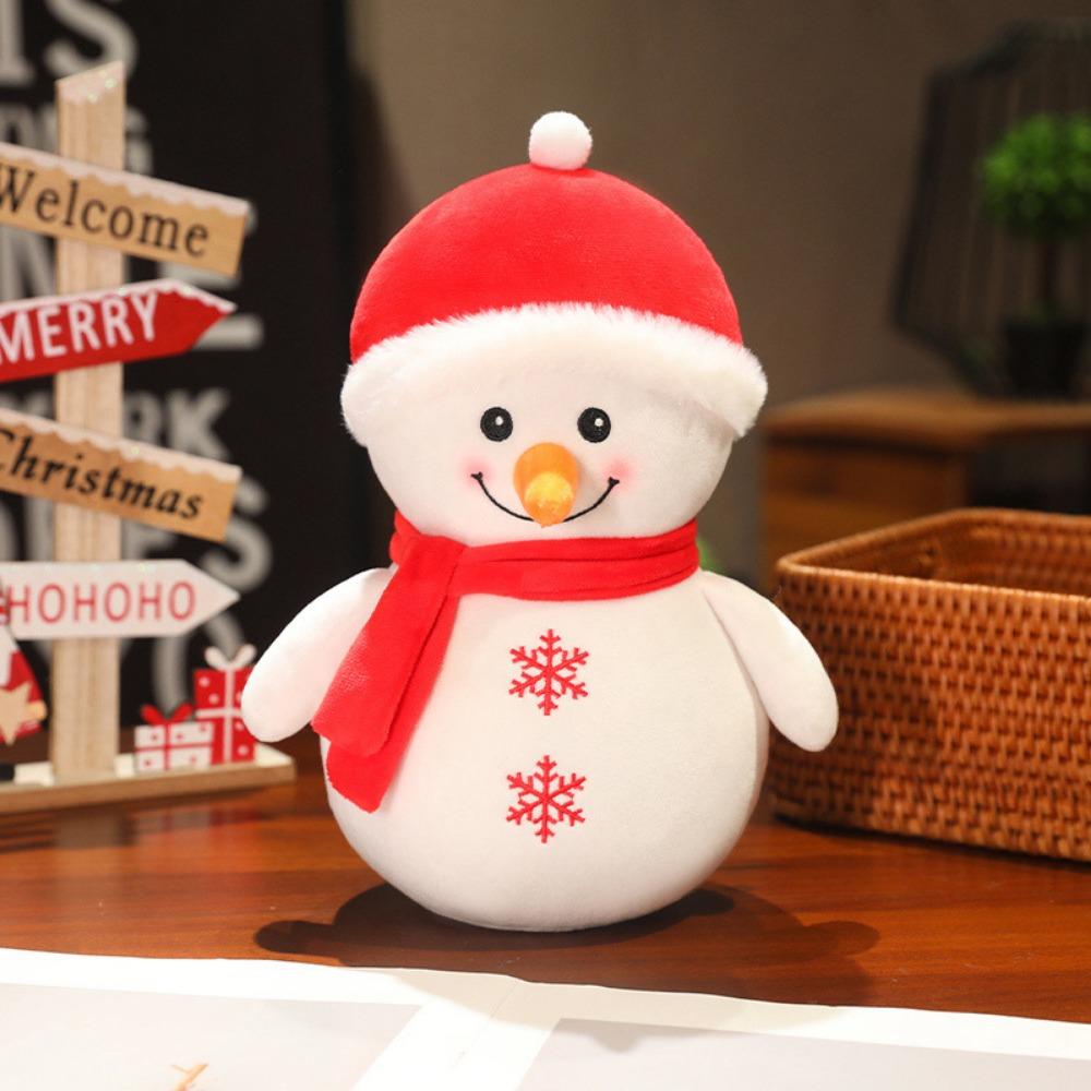 Plush Christmas Stuffed Plush Toys Christmas Tree 3D Stuffed Animals Elk Toy  Home