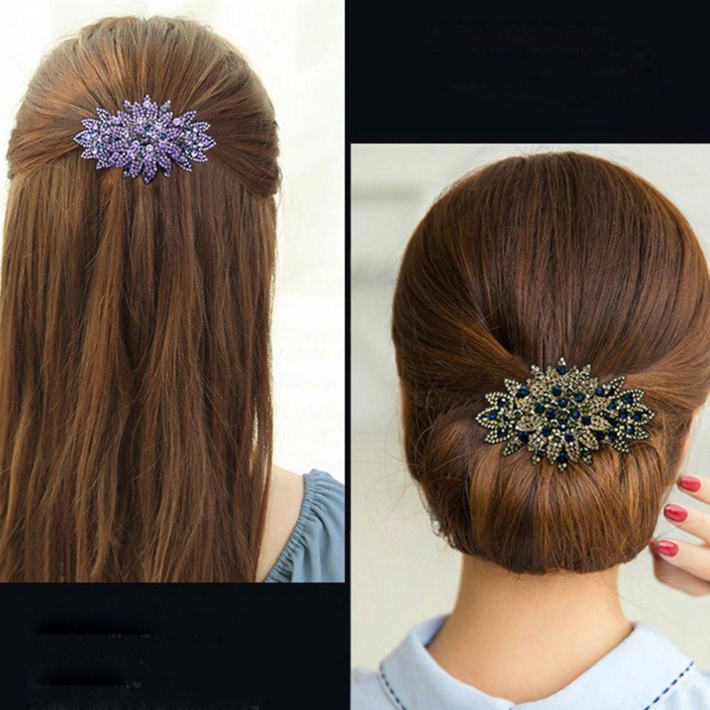 Gift Ponytail Holder Women Spring Clip Korean Style Hair Clip Ponytail Hair Clip Large Hair Clip