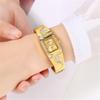 Fashion Luxury Gold Womens Watch Quartz Retro Decorative Bracelet For Ladies