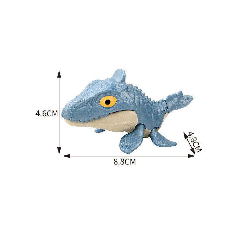 Jurassic Finger Dinosaurier Triceratops Tyrannosaurus Modell Spielzeug für Kinder Kreative Fingerbeißende Dinosaurier Interaktives Spielzeug Junge Geschenk